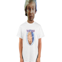 Load image into Gallery viewer, Trump Meme Clothing's Men's White shirt with funny face Trump Meme logo