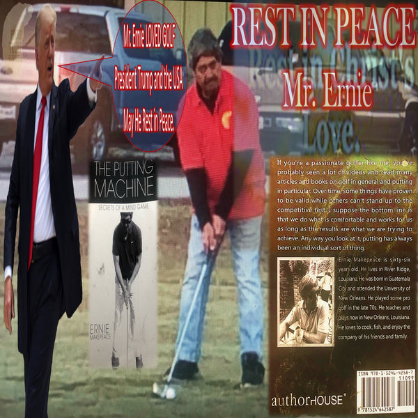 Trump Memes || 25 || Trump Meme Clothing is Honoring a member of family we lost today. Ernie MarkPeace Loved Golf ,President Trump, and the USA.-May Ernie MarkePeace Rest In Peace.