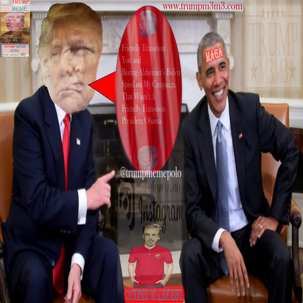 Trump Memes - |01| - President Trump Meets President Obama in OVAL Office. | A Friendly Transition |