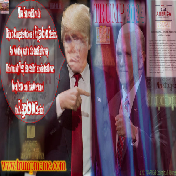 Trump Memes || 21 || VEEP Mike Pence did have the right to change the outcome, and Democrats now want to take that right away.
