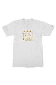 Trump Meme Clothing mens white shirt with Gold Tru